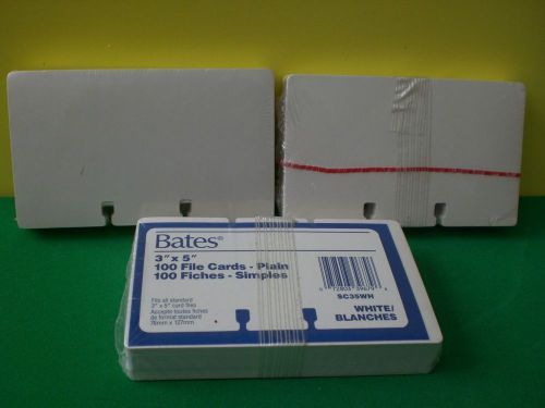 300 Rotary 3&#034; x 5&#034; Cards for Rolodex Card Files New &amp; Sealed