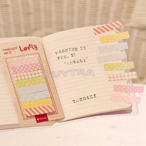 Adorable Pop Sticker Post It Bookmark Point Marker Memo Flags Sticky Notes EFUS