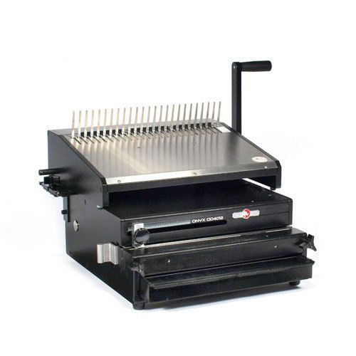 Rhino 4012pb medium duty electric plastic comb binding system free shipping for sale