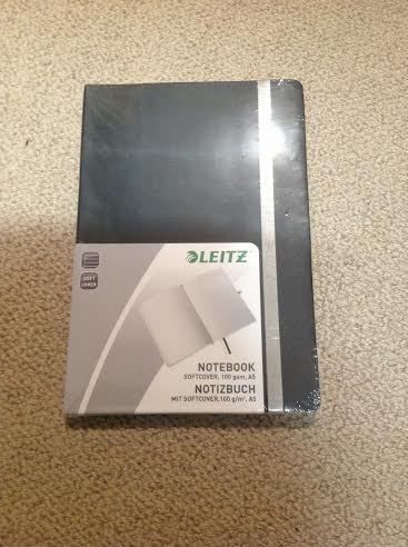Leitz Black Notebook Soft Cover 100 gsm A5