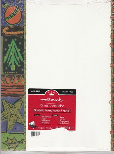 Hallmark Connections Acid Free Christmas Holiday Paper