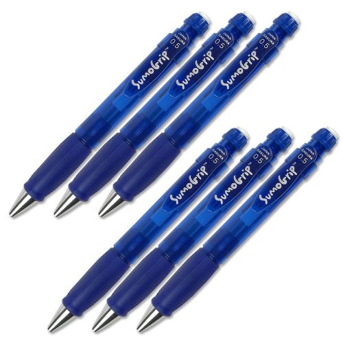 Sakura sumo grip mechanical pencil with eraser 0.5mm width blue case, 6 sets for sale