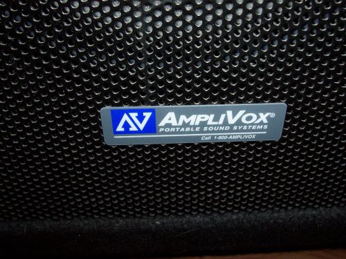 Amplivox sw901 Wireless Travel Audio Pro Pa System 100 Watt
