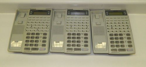(3 units)   Panasonic, VB-44233-G (Grey) 34 Button Display Phone