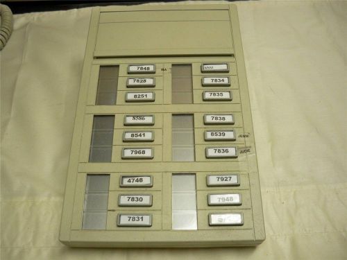 Nortel Busy Lamp Field BLF DSS NT4X38EA 18 button Console-Free Domestic Shipping