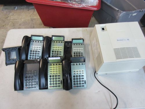 NEC Electra Elite 48 Phone System with (6) DTU-8D-2 DTU-16D-2 Telephones