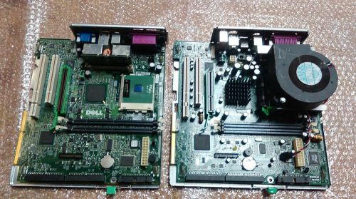 LOT OF 2 DELL MX-038HRF / CN-02X378 MOTHERBOARDS