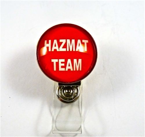 Hazmat team,id badge alligator clip,not retractable,convention,lanyard,keys,belt for sale