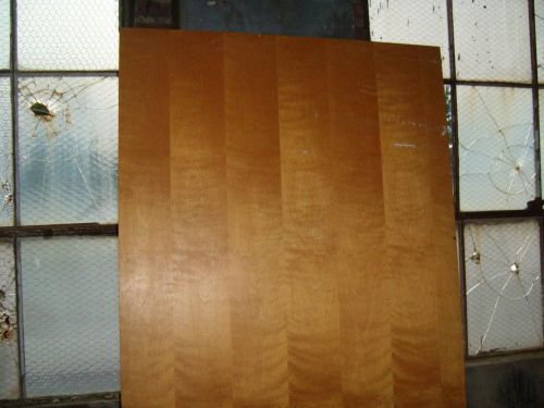 Salvage Vintage Wood Grain Birch Solid Core Door Industrial 79&#034;x35.5&#034;x1.75&#034;
