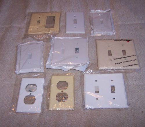 Nine New Electrical Plate Covers