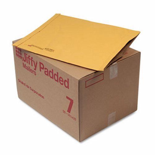 Sealed Padded Mailer, Side Seam, #7, 14 1/4 x 20, Brown, 50/Carton (SEL49284)