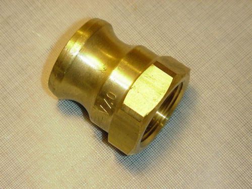 McMaster - Carr Brass Camlock Coupling Male 07A 3/4 In to 3/4 In Female Pipe