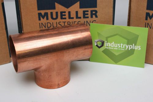 Streamline mueller 3&#034; inch copper tee 3c x c x c 3-1/8 od w 40152 plumbing pipe for sale
