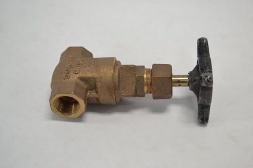 New lunkenheimer 2157 300wog 150 brass threaded 3/8 in npt globe valve b265910 for sale