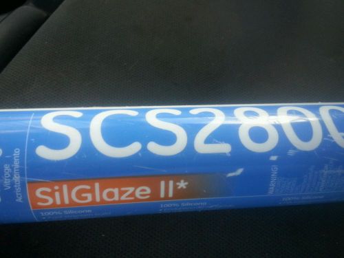 GE SilGlaze II SCS2800 Silicone Sealant - Aluminum/Silver