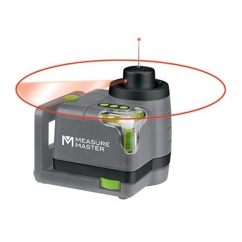Measure Master - 50 ft. Horizontal/Vertical Rotary Laser Kit
