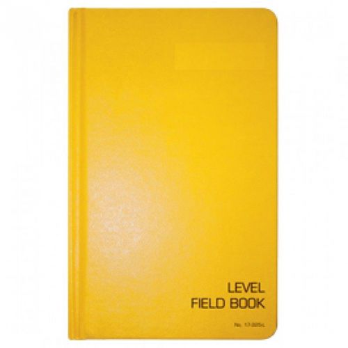 Level Field Book Yellow Standard Book For Survey Construction Engineer
