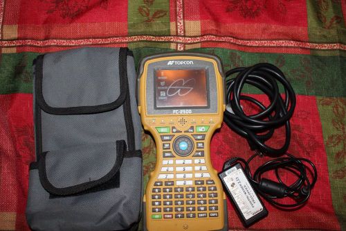 Topcon FC-2500 With TopSurv RTK- W/Case and Charger