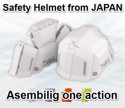 F/S Folding Safety Helmet TOYO BLOOM II For Disaster Prevention Compact Japan