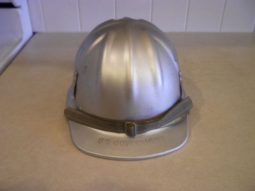 B.F. McDonald Hat Aluminum  With Strap US Government 1969