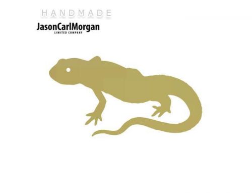JCM® Iron On Applique Decal, Lizard Gold