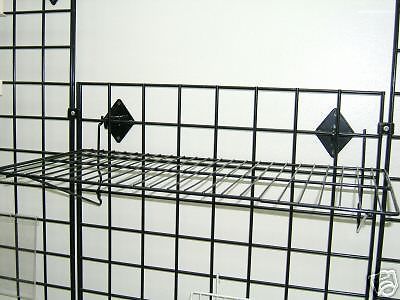 Universal flat shelf slatwall/gridwall/pegboard *new* for sale