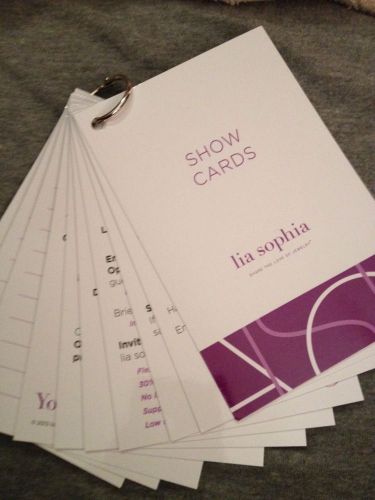 Lia Sophia Advisor Supplies Lot Customer Bag Hostess Form Wish List