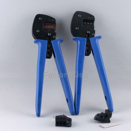 Set of 2 mc4 + mc3 solar crimping crimper stripper cutter tool kit asg for sale