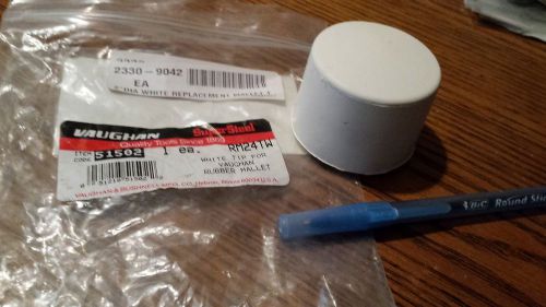 Replacement Hammer Tip, Vaughan, rubber mallet, RM24TW, new