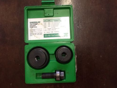 Greenlee 737BB Knockout Punch Set