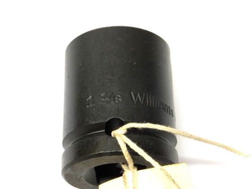 Williams 3/4&#034; drive 1-1/8&#034; 6-point impact socket 6-636 for sale