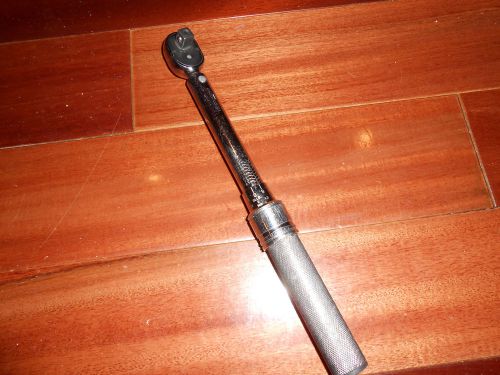 CDI (SNAP-ON DIVISION) TORQUE WRENCH / 2002MRMH MDL / 3/8 DRIVE / 30&#034; - 200&#034; LB