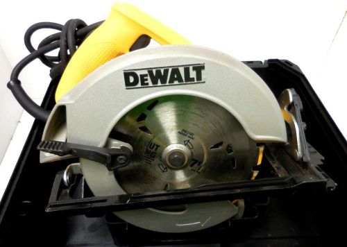 Dewalt DW369 Circular Saw + Durable Hard Case