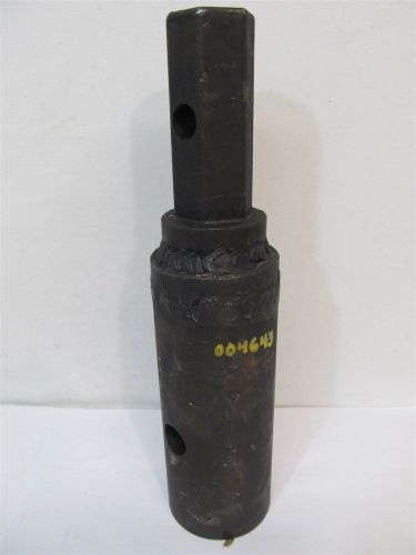 Drilling World 004643, 1 5/8&#034; Hex to 2&#034;, Hex Shank to Hex Box Adapter