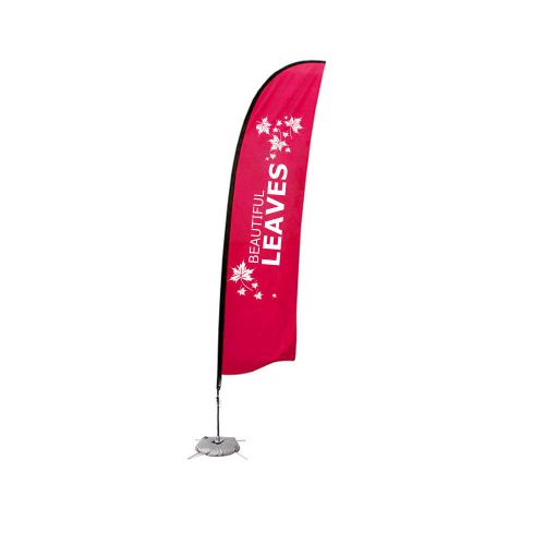 11.5 ft wing banner with cross water bag base (double sided printing) for sale