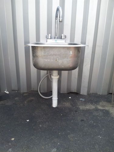 COMMERCIAL WASH HAND SINK STAINLESS STEEL