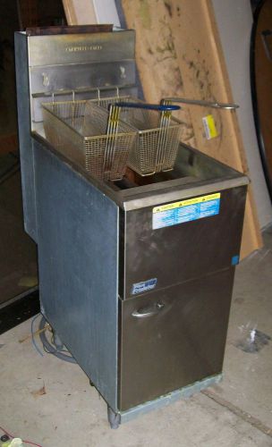 DEEP FRYER, PITCO FRIALATOR 45C+S, Natural Gas, Used - LOCAL PICKUP ONLY