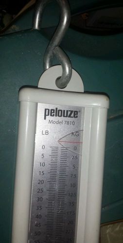 Viking pelouze 110 lb. hanging scale industrial farm hunting model 7810 lbs kg for sale