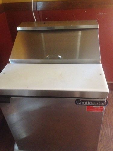 Great Used Continental SW27-8 Refrigerator Work Top 27 inch