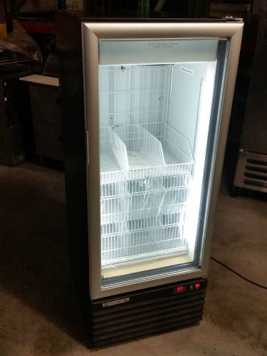 Beverage Air Glass Door Freezer, Model #CFG-12-1B, Black, 120volt, NEW