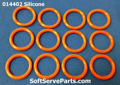 014402 S 12 Silicone Draw Valve Orings