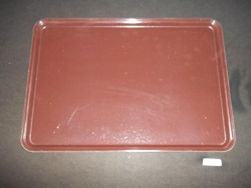(12) carlisle 14 9/16&#034; x 20 7/8&#034; (37 x 53 cm) serving tray chocolate restaurant for sale