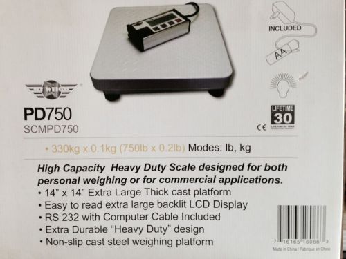 High Capacity Heavy Duty Scale, 750 lbs capacity