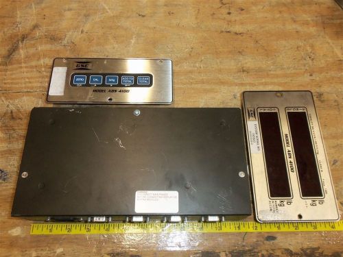 GSE Scale Systems ABS 4100 Scale System Main Unit, Remote Display, Control Panel