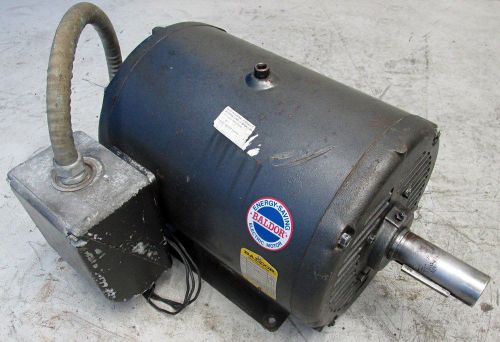 Baldor industrial electric motor 15 hp 1160 rpm for sale