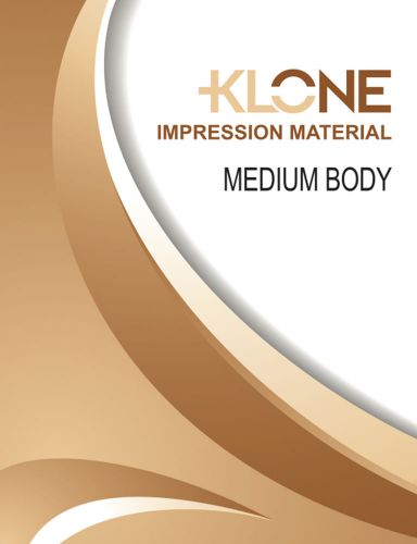 Klone Super Hydrophilic Impression Material Medium Body Regular Set