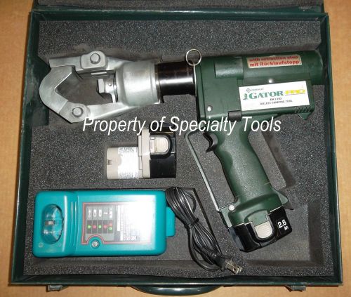 Greenlee gator ek12id battery hydraulic crimper 12 ton dieless crimping tool for sale