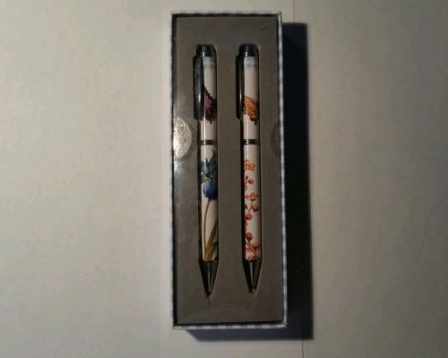 Black Ink Pen &amp; Mechanical Pencil Set Flor Box Set NEW