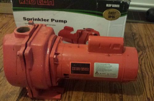 Red lion 89 gpm 2 hp self-priming cast iron sprinkler pump for sale