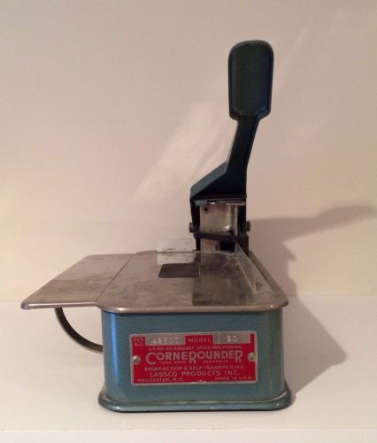Vintage Lassco Products, Inc. Corner Rounder:  model 20, Serial #42830 1/4&#034;